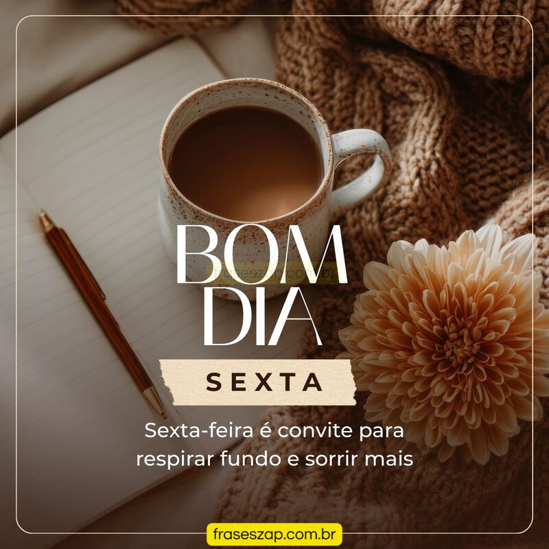 Imagem de sexta-feira para compartilhar no WhatsApp