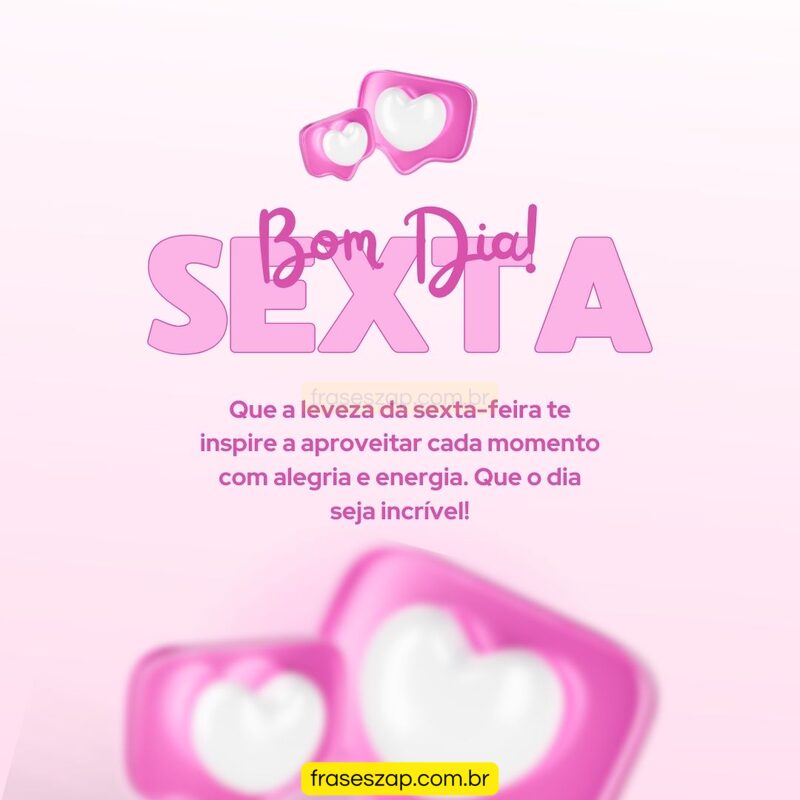 Imagem de sexta-feira para compartilhar no WhatsApp
