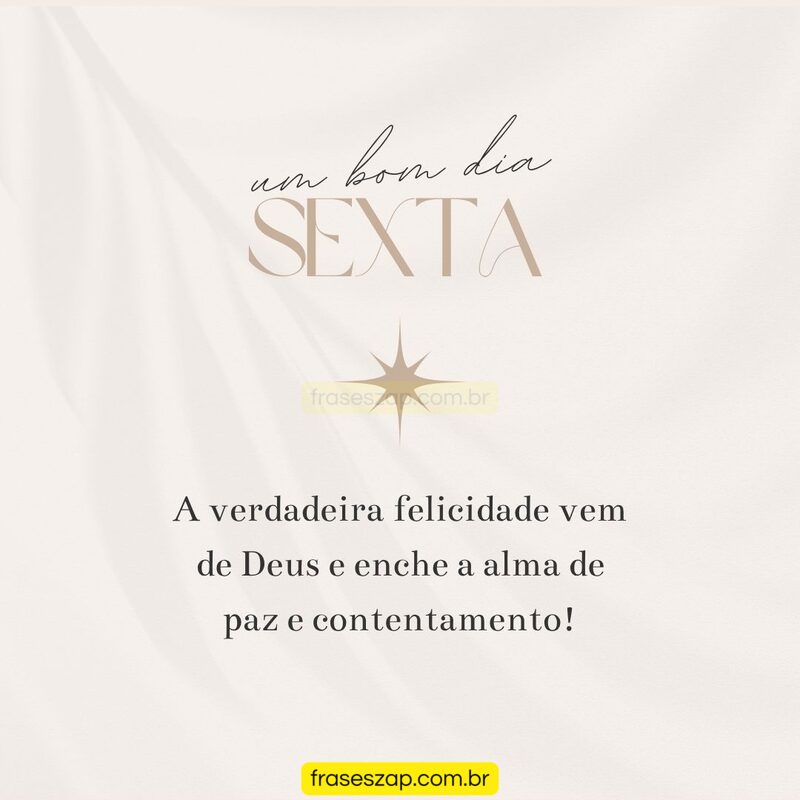 Imagem de sexta-feira para compartilhar no WhatsApp