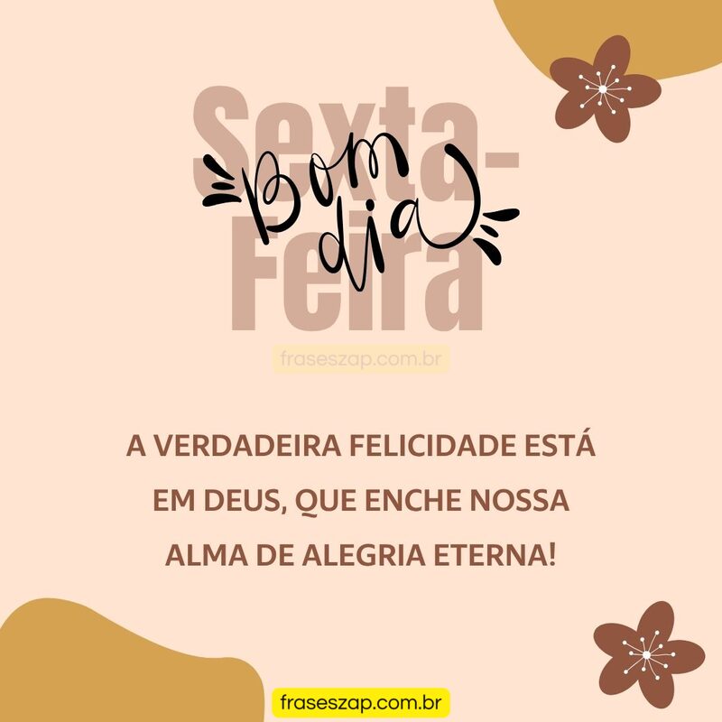 Imagem de sexta-feira para compartilhar no WhatsApp
