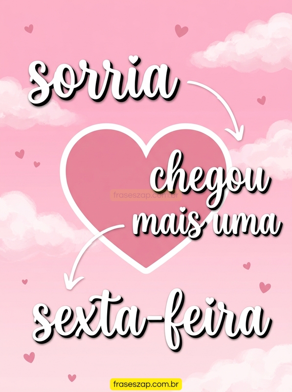 Imagem de sexta-feira para compartilhar no WhatsApp