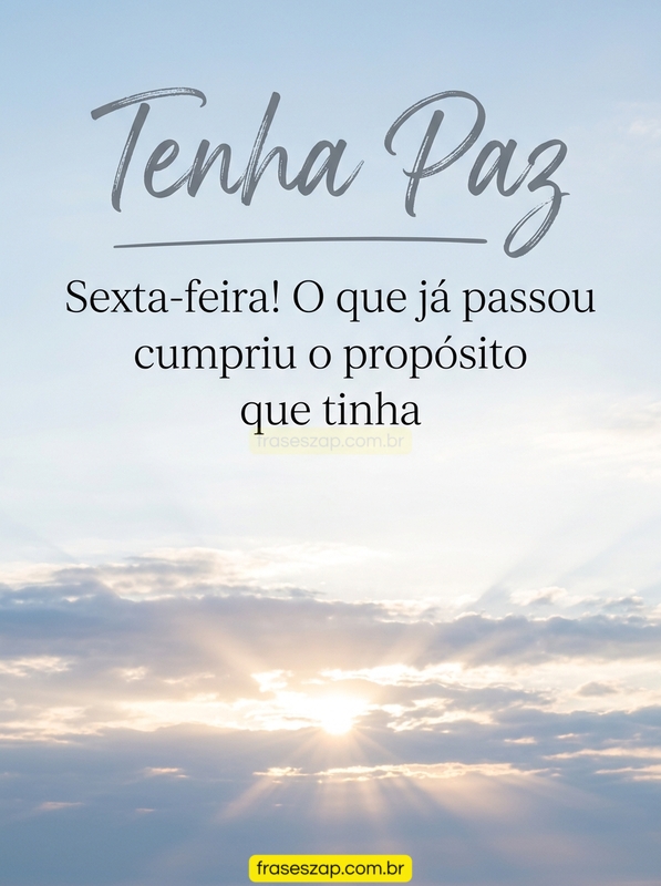 Imagem de sexta-feira para compartilhar no WhatsApp