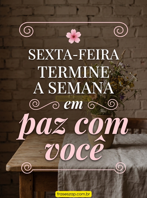 Imagem de sexta-feira para compartilhar no WhatsApp