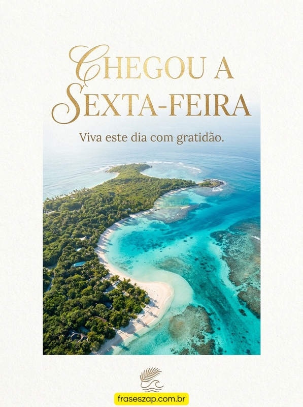 Imagem de sexta-feira para compartilhar no WhatsApp