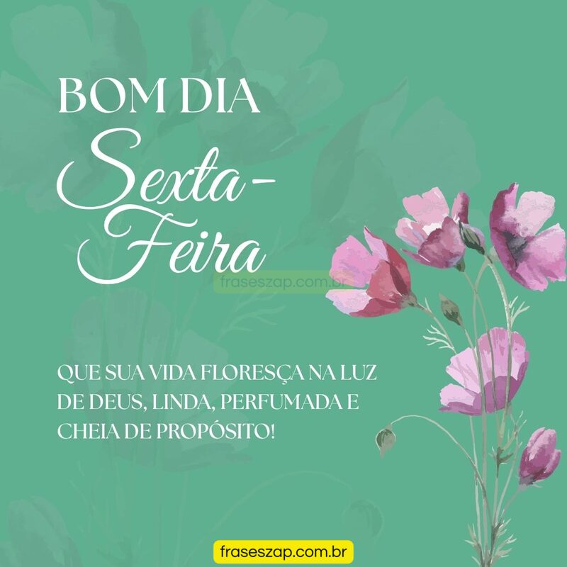 Imagem de sexta-feira para compartilhar no WhatsApp