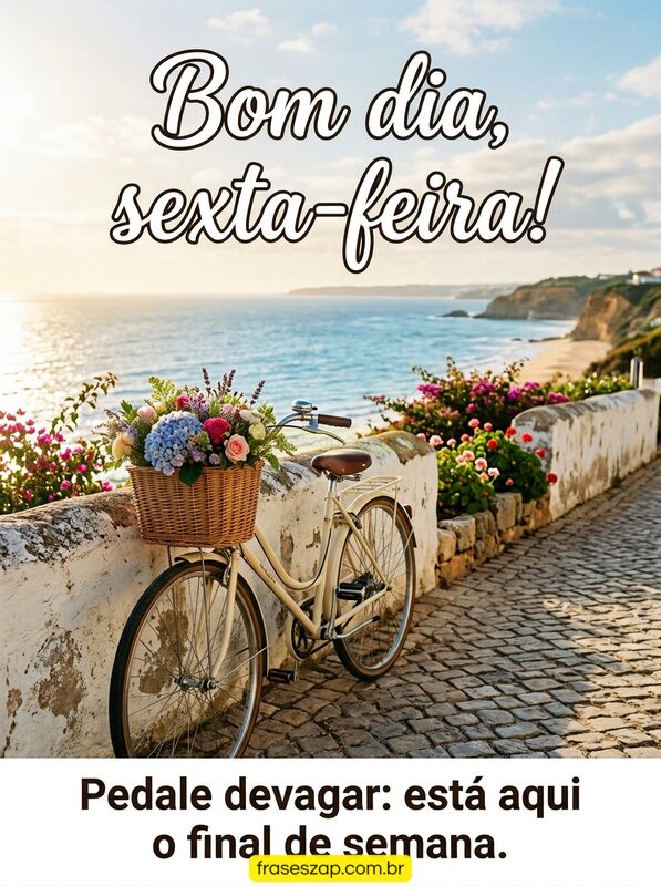 Imagem de sexta-feira para compartilhar no WhatsApp