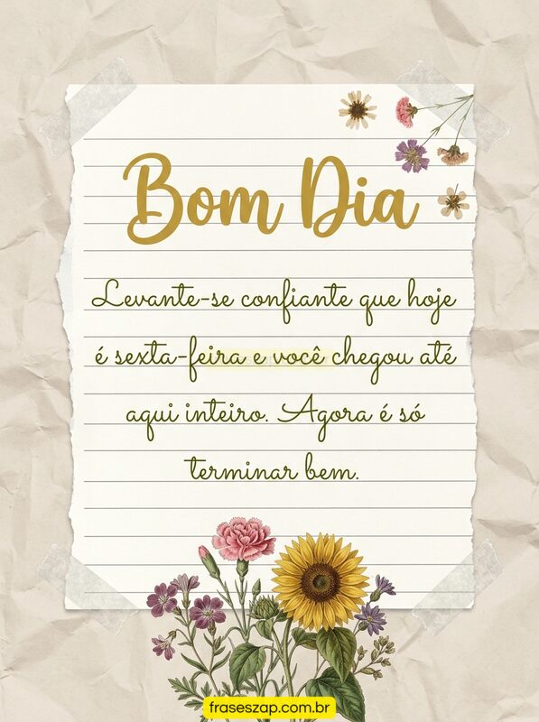 Imagem de sexta-feira para compartilhar no WhatsApp