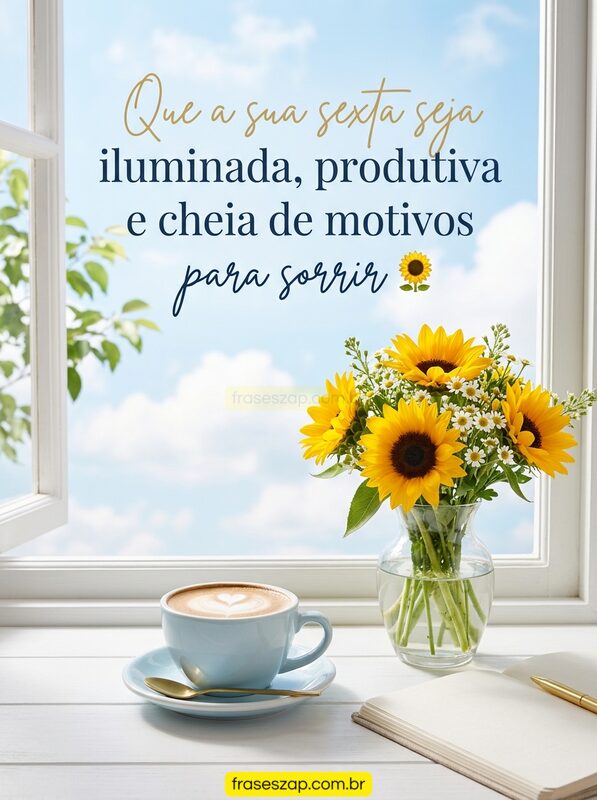 Imagem de sexta-feira para compartilhar no WhatsApp