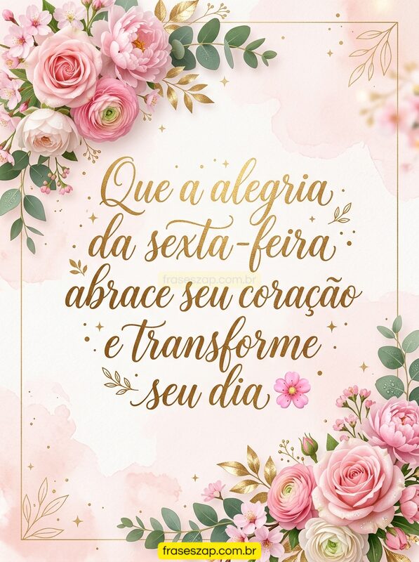 Imagem de sexta-feira para compartilhar no WhatsApp