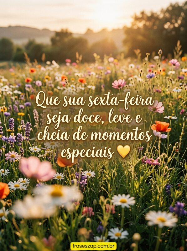 Imagem de sexta-feira para compartilhar no WhatsApp