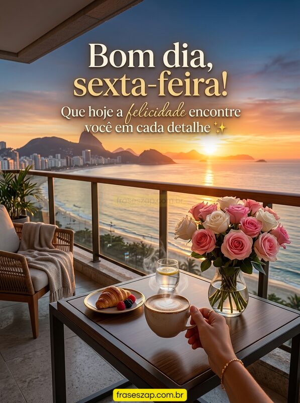 Imagem de sexta-feira para compartilhar no WhatsApp