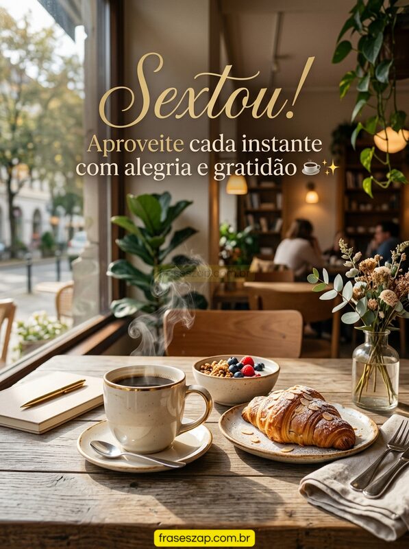 Imagem de sexta-feira para compartilhar no WhatsApp