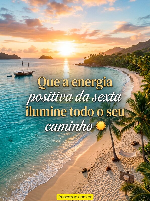 Imagem de sexta-feira para compartilhar no WhatsApp