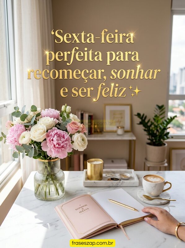 Imagem de sexta-feira para compartilhar no WhatsApp