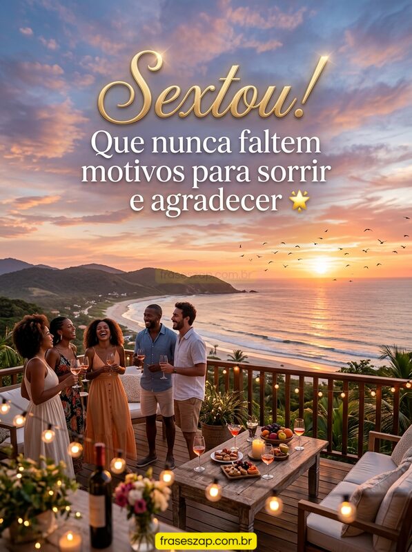 Imagem de sexta-feira para compartilhar no WhatsApp