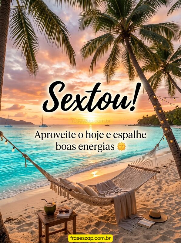 Imagem de sexta-feira para compartilhar no WhatsApp