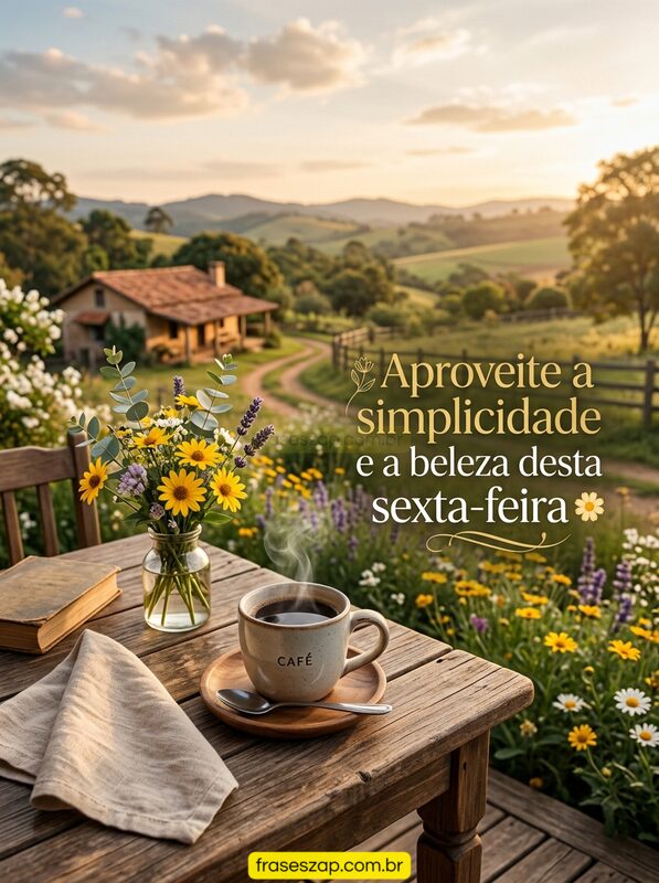 Imagem de sexta-feira para compartilhar no WhatsApp