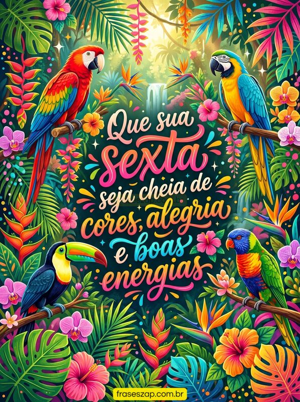 Imagem de sexta-feira para compartilhar no WhatsApp