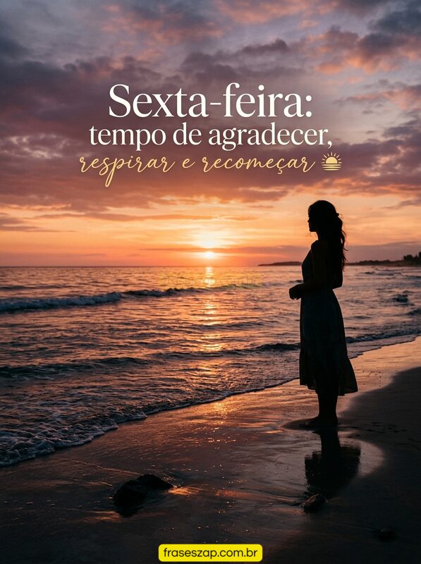 Imagem de sexta-feira para compartilhar no WhatsApp
