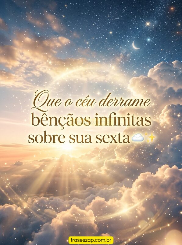 Imagem de sexta-feira para compartilhar no WhatsApp