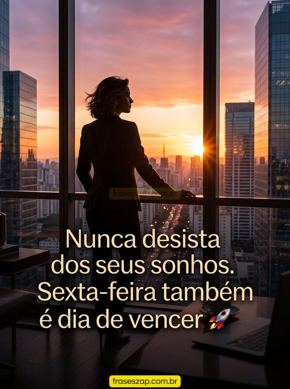 Imagem de sexta-feira para compartilhar no WhatsApp