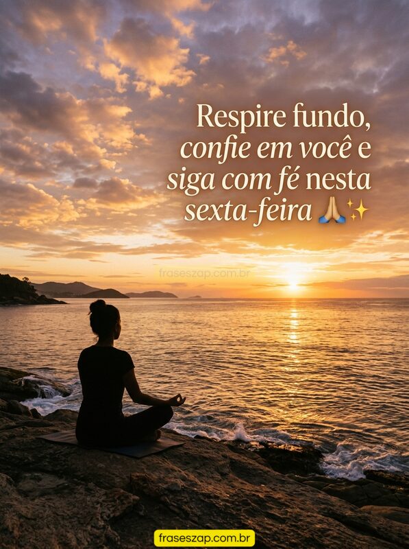 Imagem de sexta-feira para compartilhar no WhatsApp