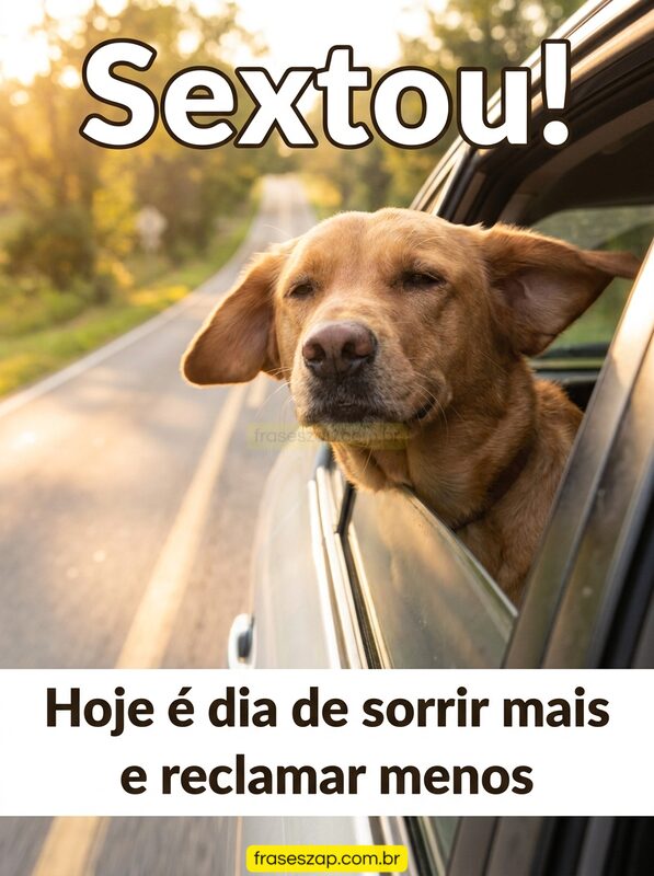 Imagem de sexta-feira para compartilhar no WhatsApp