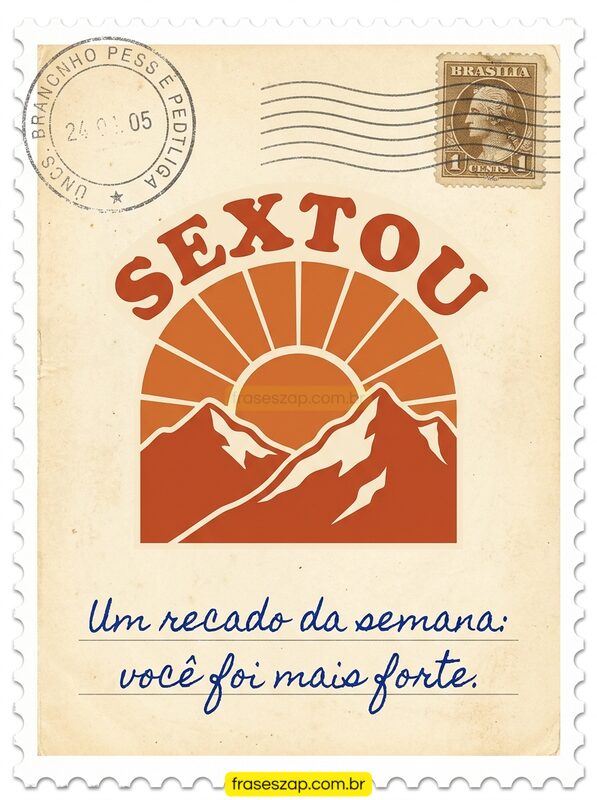 Imagem de sexta-feira para compartilhar no WhatsApp