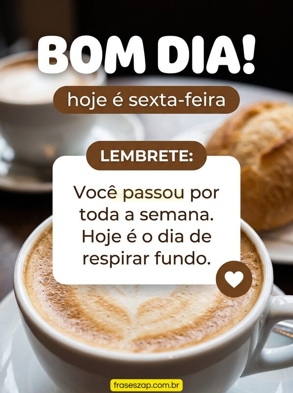 Imagem de sexta-feira para compartilhar no WhatsApp