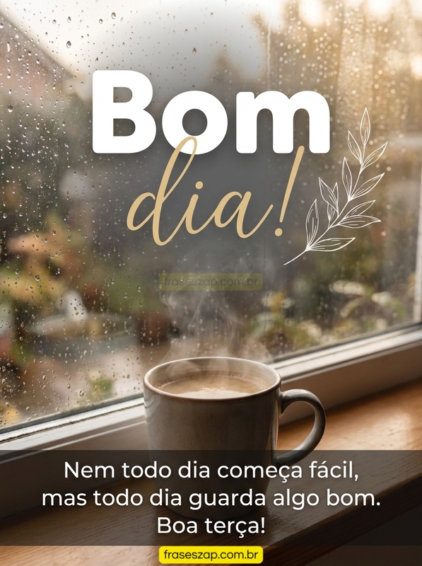 Imagem de terça-feira para compartilhar no WhatsApp