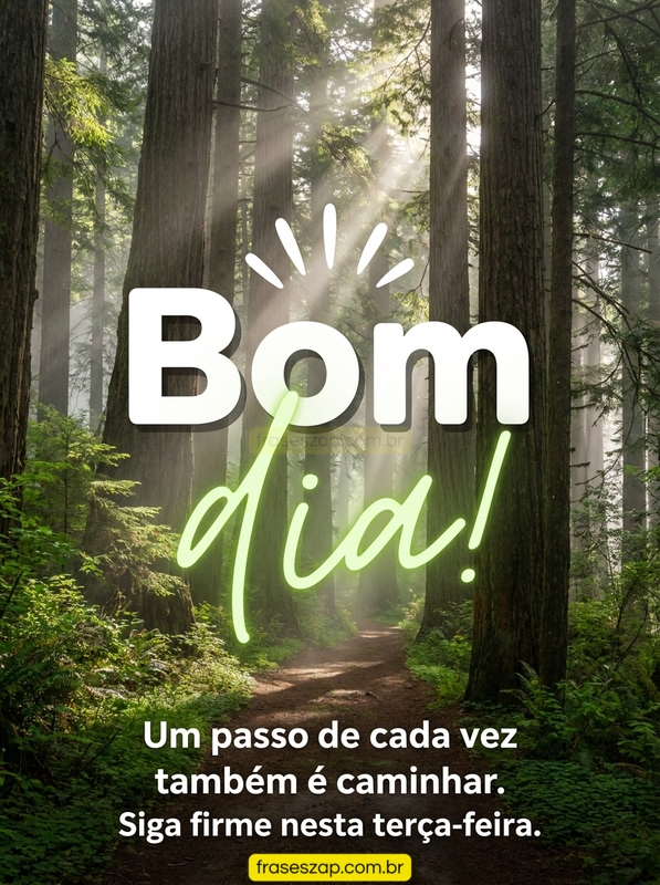 Imagem de terça-feira para compartilhar no WhatsApp