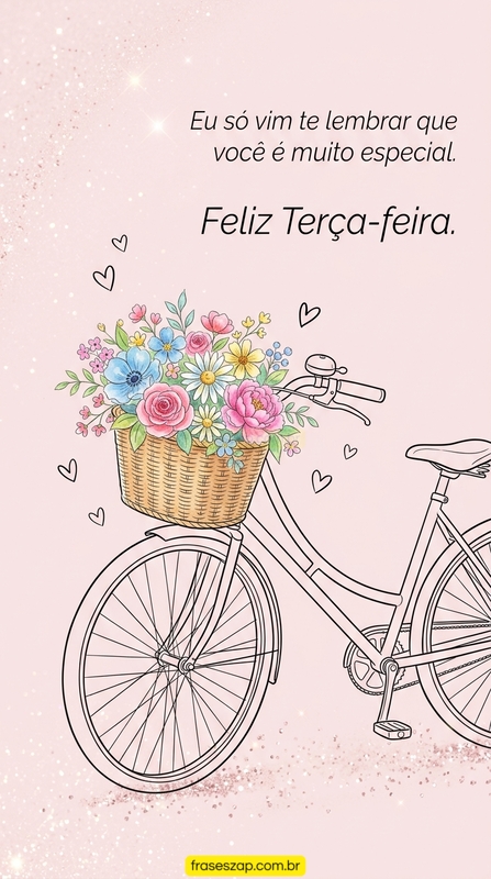 Imagem de terça-feira para compartilhar no WhatsApp