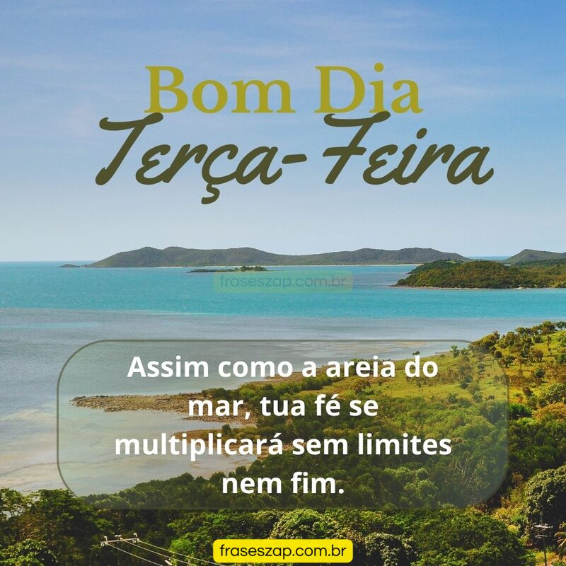 Imagem de terça-feira para compartilhar no WhatsApp