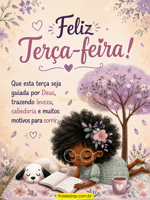 Imagem de terça-feira para compartilhar no WhatsApp