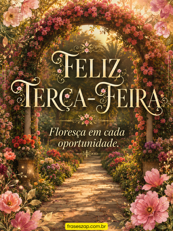 Imagem de terça-feira para compartilhar no WhatsApp