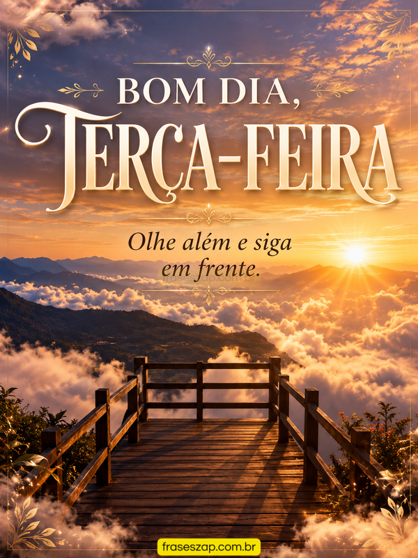 Imagem de terça-feira para compartilhar no WhatsApp