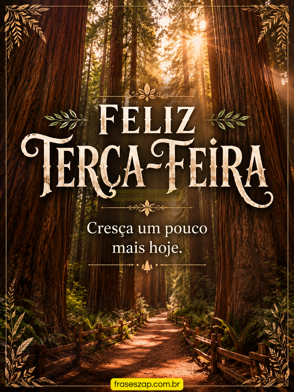 Imagem de terça-feira para compartilhar no WhatsApp