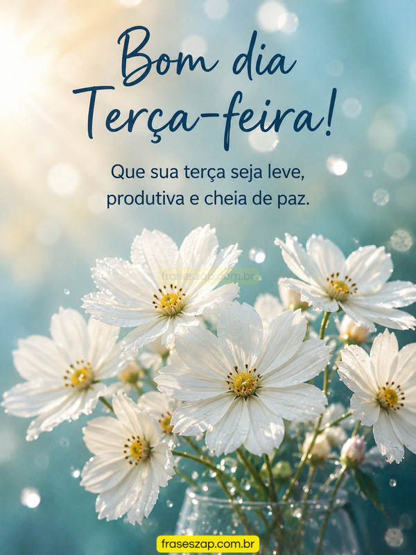 Imagem de terça-feira para compartilhar no WhatsApp