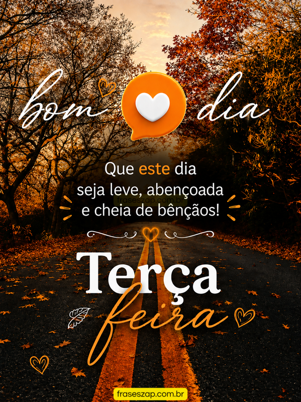 Imagem de terça-feira para compartilhar no WhatsApp