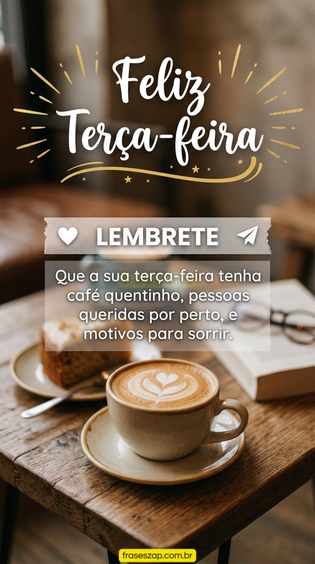 Imagem de terça-feira para compartilhar no WhatsApp