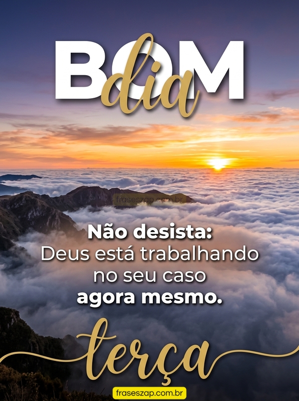 Imagem de terça-feira para compartilhar no WhatsApp