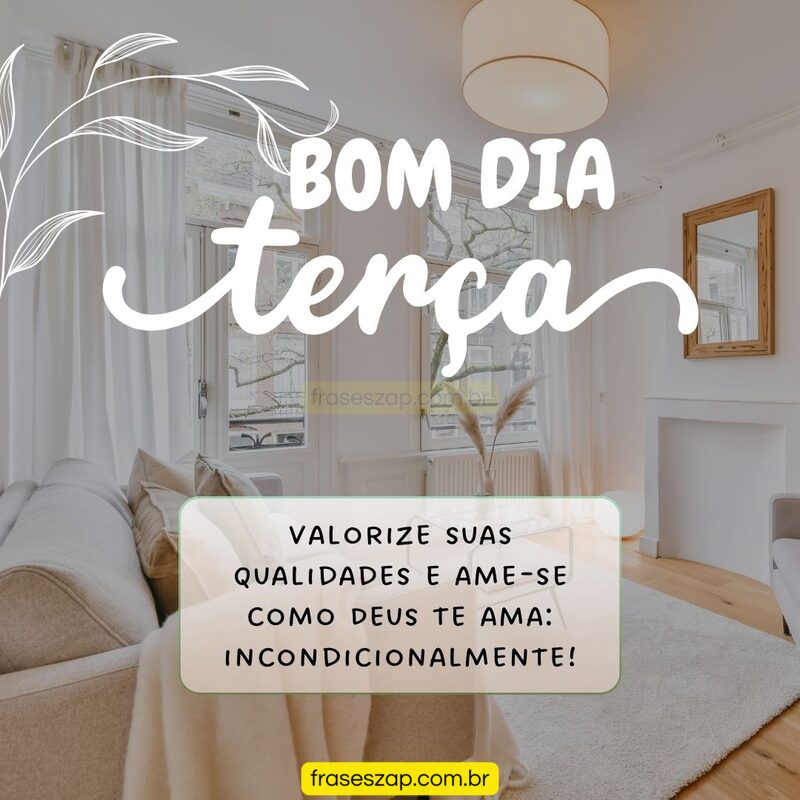 Imagem de terça-feira para compartilhar no WhatsApp