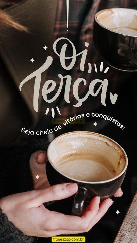 Imagem de terça-feira para compartilhar no WhatsApp