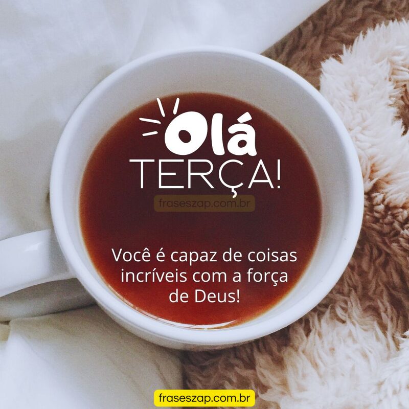 Imagem de terça-feira para compartilhar no WhatsApp