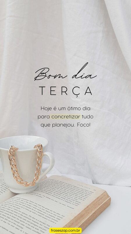 Imagem de terça-feira para compartilhar no WhatsApp