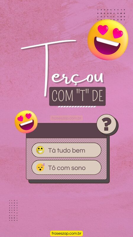 Imagem de terça-feira para compartilhar no WhatsApp