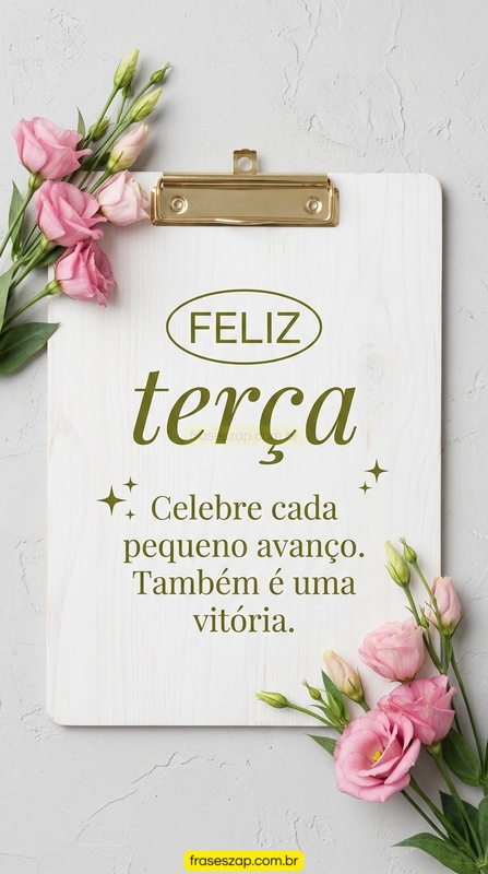 Imagem de terça-feira para compartilhar no WhatsApp