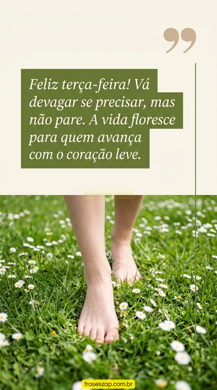Imagem de terça-feira para compartilhar no WhatsApp