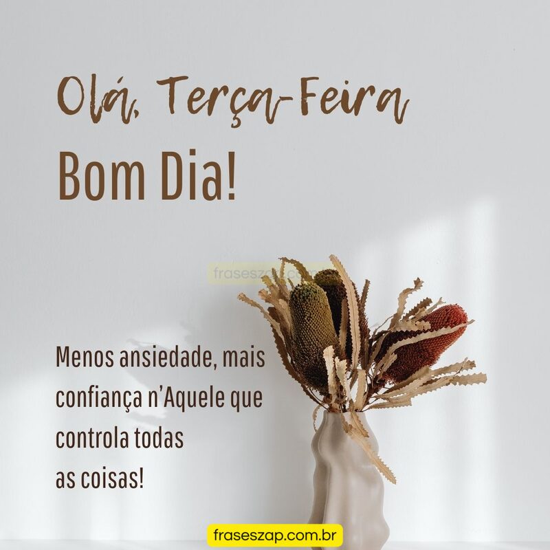 Imagem de terça-feira para compartilhar no WhatsApp