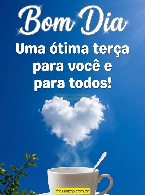 Imagem de terça-feira para compartilhar no WhatsApp